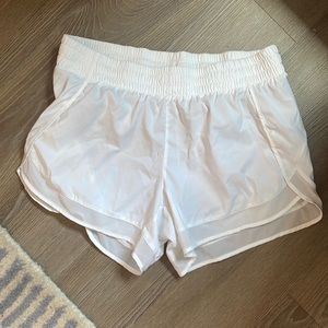 Athleta white shorts